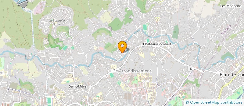 localisation de l'entreprise SOCIETE DE TERRASSEMENT AMENAGEMENT TRAVAUX DIVERS VOIRIE à MARSEILLE