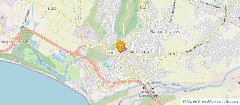 localisation de l'entreprise SOCIETE DE TERRASSEMENT DIVERS DU SUD à SAINT-LOUIS