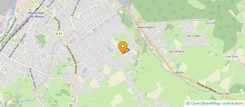 localisation de l'entreprise SOCIETE DE TERRASSEMENT ET DE TRAVAUX PUBLICS à SAINT-VALLIER