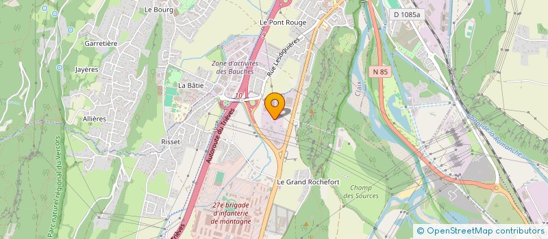 localisation de l'entreprise SOCIETE DE TERRASSEMENTS ET DE TRAVAUX PUBLICS  VARCES-ALLIERES-ET-RISSET