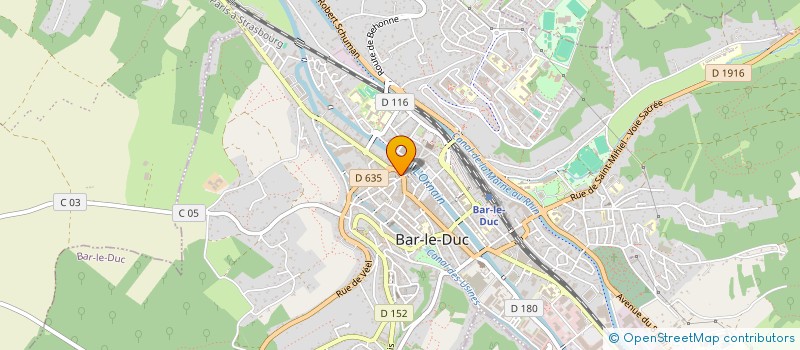 localisation de l'entreprise SOCIETE DE TIR DE BAR LE DUC à BAR-LE-DUC