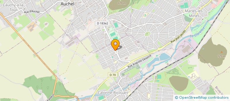 localisation de l'entreprise SOCIETE DE TIR DE CALONNE RICOUART  CALONNE-RICOUART