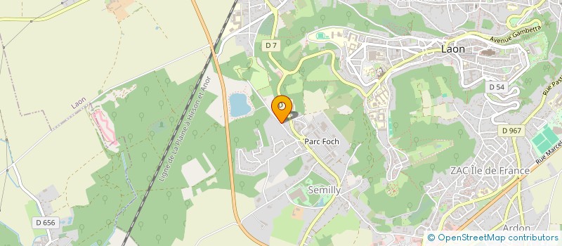 localisation de l'entreprise SOCIETE DE TIR DE LAON à LAON