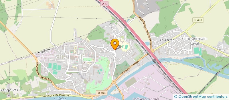 localisation de l'entreprise SOCIETE DE TIR DE MONTEREAU à MONTEREAU FAULT YONNE