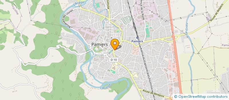 localisation de l'entreprise SOCIETE DE TIR DE PAMIERS à PAMIERS