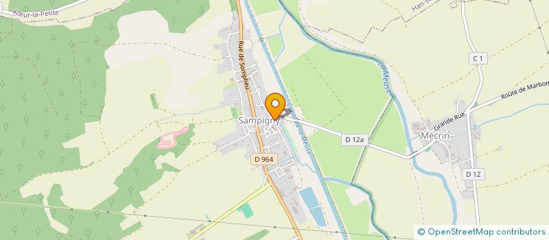 localisation de l'entreprise SOCIETE DE TIR DE ST MIHIEL  LOUPMONT