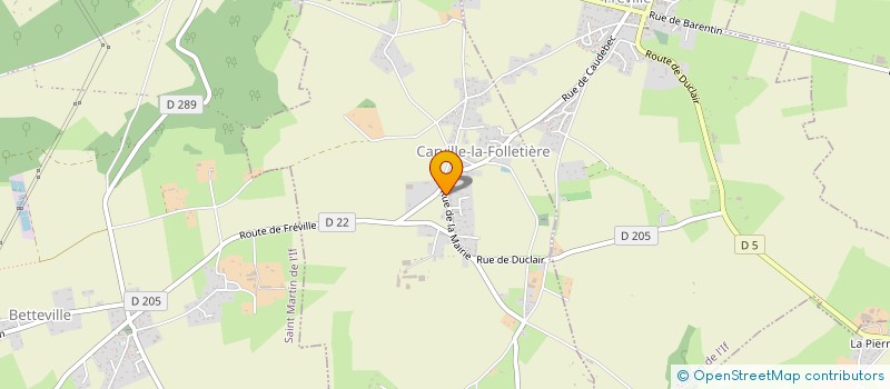 localisation de l'entreprise SOCIETE DE TIR DE VALLIQUERVILLE  VALLIQUERVILLE