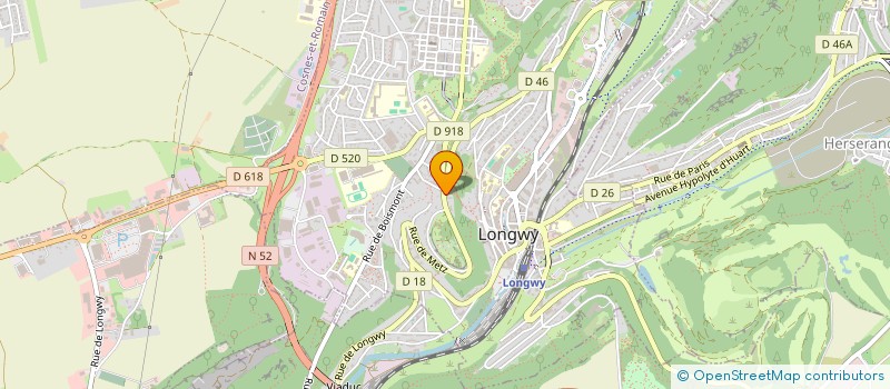 localisation de l'entreprise SOCIETE DE TIR DU BASSIN DE LONGWY à LONGWY