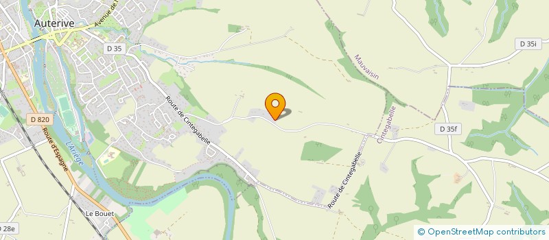 localisation de l'entreprise SOCIETE DE TIR DU LAURAGAIS  AUTERIVE