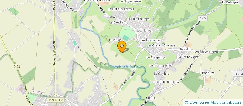 localisation de l'entreprise SOCIETE DE TIR FONTENAISIENNE à FONTENAY-LE-COMTE
