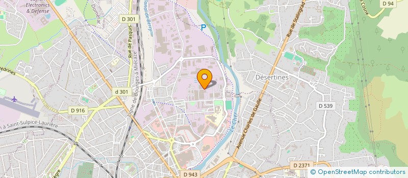 localisation de l'entreprise SOCIETE DE TIR SPORTIF DE MONTLUCON  MONTLUCON