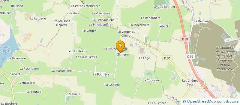 localisation de l'entreprise SOCIETE DE TOLERIE ET DE SERVICE MAYENNAIS  LE GENEST-SAINT-ISLE