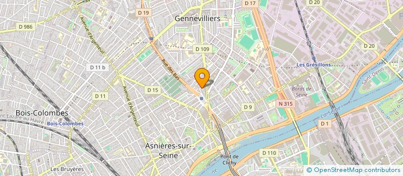 localisation de l'entreprise SOCIETE DE TORREFACTION JAFARI à ASNIERES-SUR-SEINE