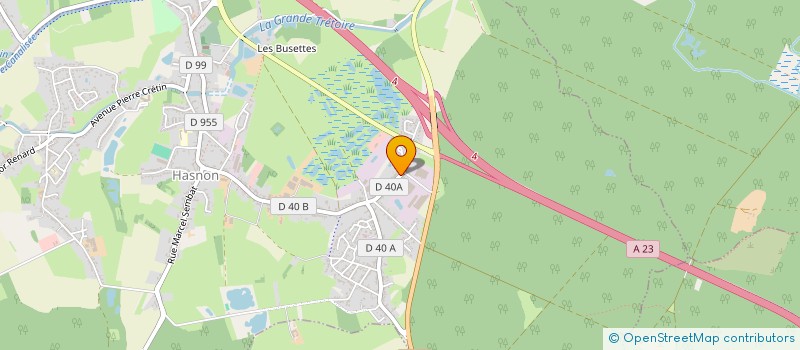 localisation de l'entreprise SOCIETE DE TOURISME LILLOIS à HASNON