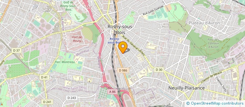 localisation de l'entreprise SOCIETE DE TRAITEMENT D'ETUDES ET D'ANALYSES UNIFIES DE L'EAU ET DE L'AIR à ROSNY-SOUS-BOIS