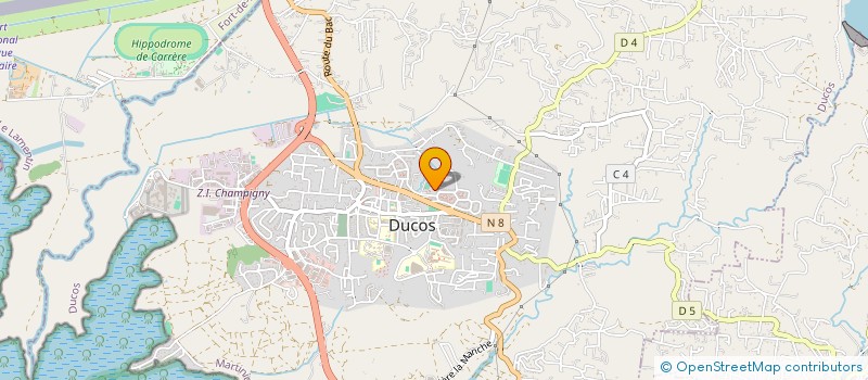 localisation de l'entreprise SOCIETE DE TRAITEMENT DU LINGE DU CENTRE à DUCOS