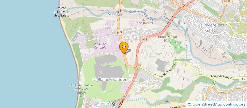 localisation de l'entreprise SOCIETE DE TRAITEMENT ORDURES DE L'OUEST à SAINT-PAUL