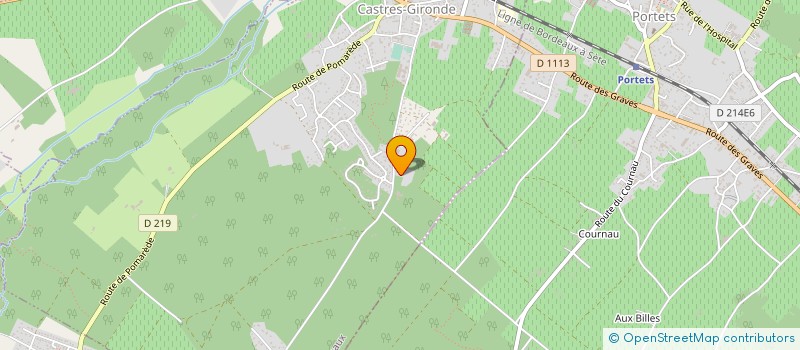 localisation de l'entreprise SOCIETE DE TRAITEUR D'AQUITAINE à CASTRES-GIRONDE