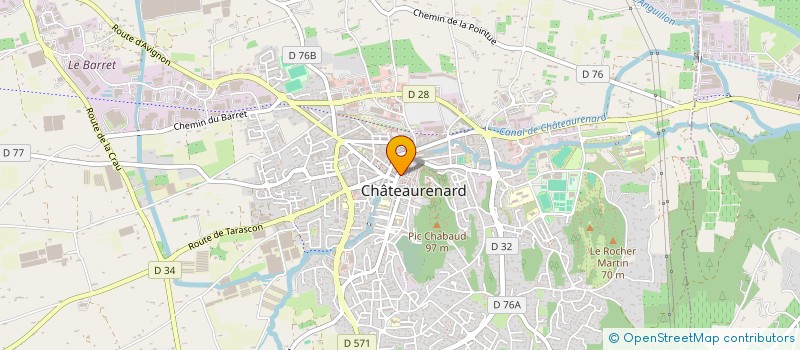localisation de l'entreprise SOCIETE DE TRANSACTION DI MICHELE à CHATEAURENARD