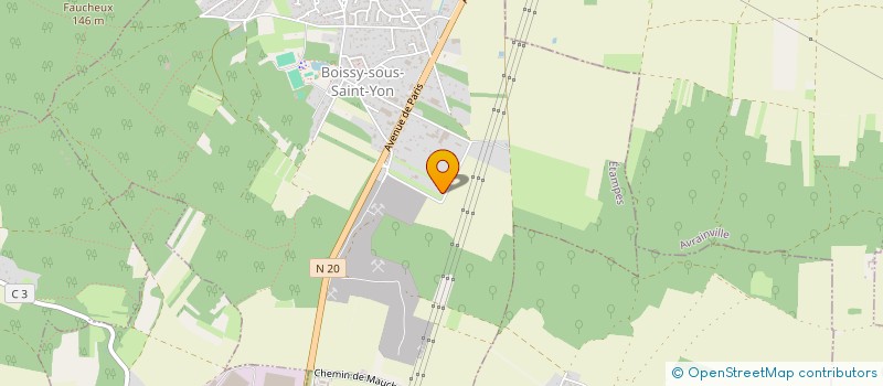 localisation de l'entreprise SOCIETE DE TRANSACTION ET GRANULATS à BOISSY-SOUS-SAINT-YON