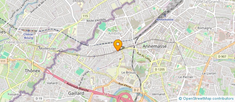 localisation de l'entreprise SOCIETE DE TRANSACTIONS IMMOBILIERES à ANNEMASSE