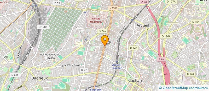 localisation de l'entreprise SOCIETE DE TRANSACTIONS IMMOBILIERES à BAGNEUX