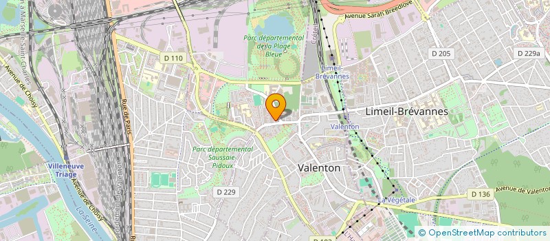 localisation de l'entreprise SOCIETE DE TRANSPORT DES SERVICES ET DE DISTRIBUTION à VALENTON