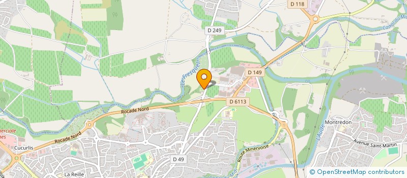 localisation de l'entreprise SOCIETE DE TRANSPORT DU DOMAINE DE VALMY  CARCASSONNE