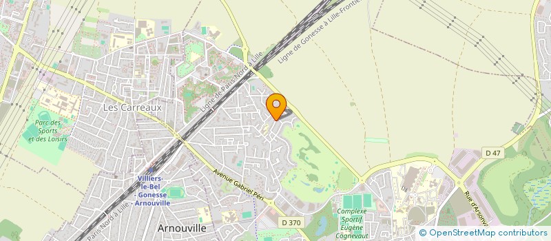 localisation de l'entreprise SOCIETE DE TRANSPORT ET DE PRESTATIONS DE GONESSE à GONESSE