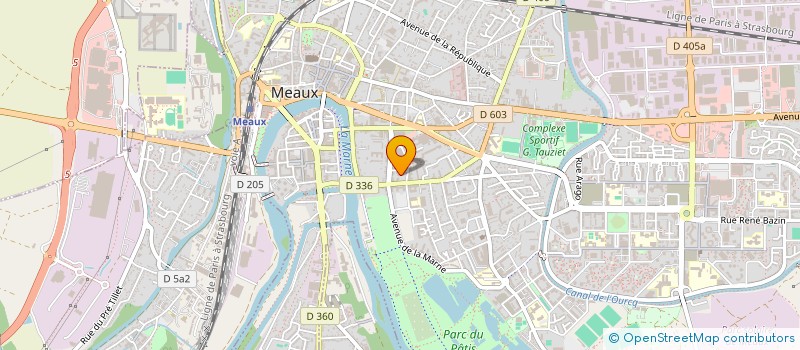 localisation de l'entreprise SOCIETE DE TRANSPORT ET DE SERVICE à MEAUX
