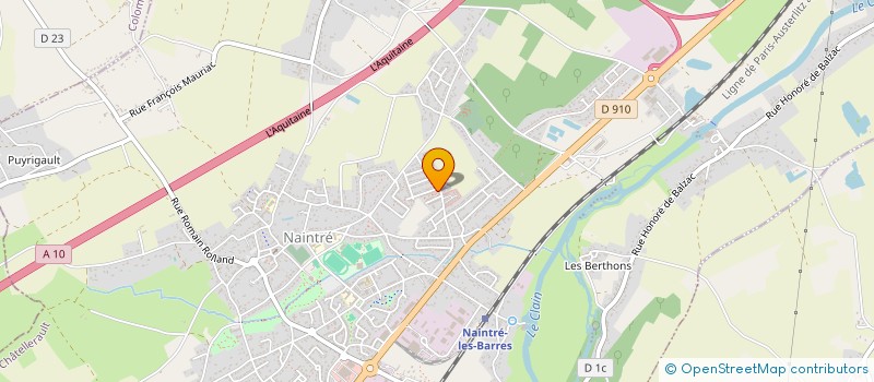 localisation de l'entreprise SOCIETE DE TRANSPORT PRIERE CYRIL à AVAILLES-EN-CHATELLERAULT