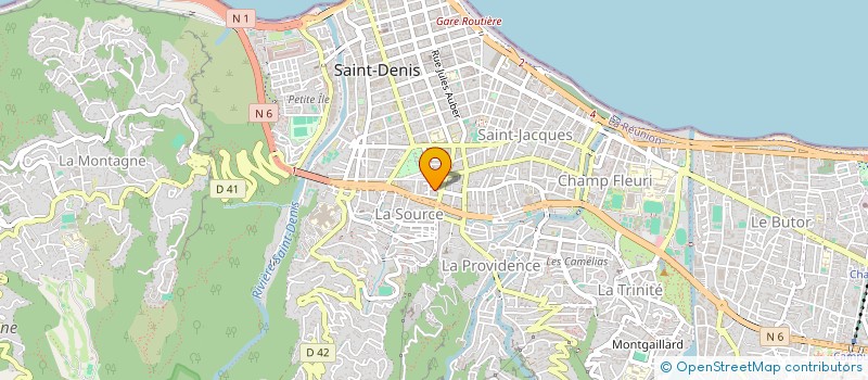 localisation de l'entreprise SOCIETE DE TRANSPORT ROUTIER SAMINADIN à SAINT-DENIS