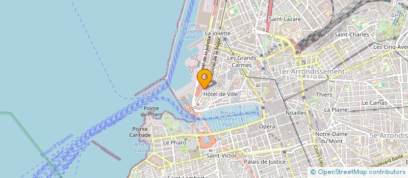 localisation de l'entreprise SOCIETE DE TRANSPORT TRAGLIA -STT- à MARSEILLE 2