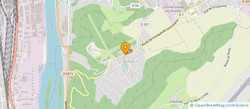 localisation de l'entreprise SOCIETE DE TRANSPORTS BELBEUVIENS à BELBEUF