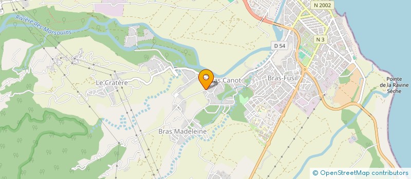localisation de l'entreprise SOCIETE DE TRANSPORTS CAMALON FILLE à SAINT-BENOIT