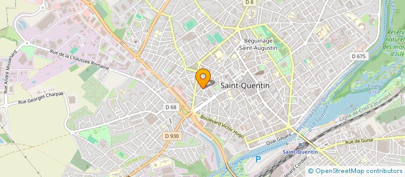 localisation de l'entreprise SOCIETE DE TRANSPORTS DE L'AISNE à SAINT-QUENTIN