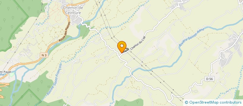 localisation de l'entreprise SOCIETE DE TRANSPORTS DE L'OCEAN INDIEN  SAINT-BENOIT