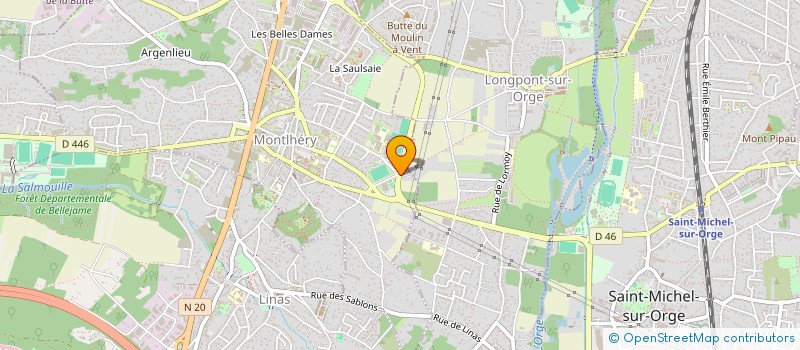 localisation de l'entreprise SOCIETE DE TRANSPORTS ET DE NEGOCE DE BALLAINVILLIERS à MONTLHERY