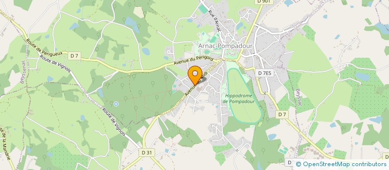 localisation de l'entreprise SOCIETE DE TRANSPORTS LIMOUSIN-PERIGORD à SAINT-SORNIN-LAVOLPS