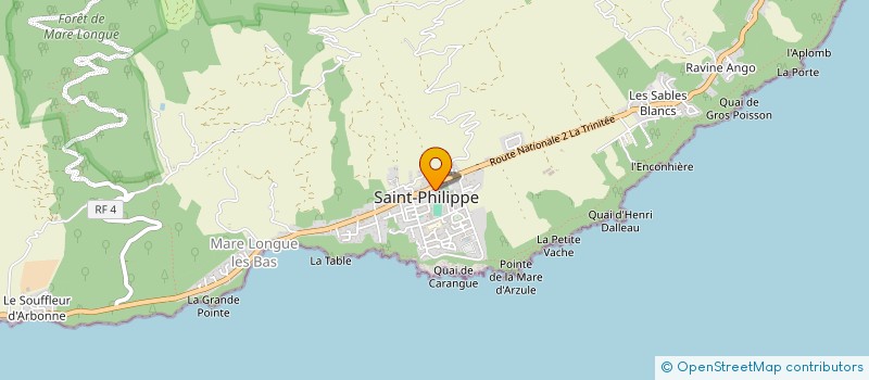 localisation de l'entreprise SOCIETE DE TRANSPORTS MOUTOUSSAMY à SAINT-PHILIPPE
