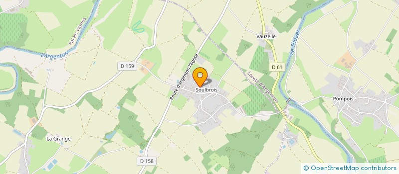 localisation de l'entreprise SOCIETE DE TRANSPORTS SOULBROISIENNE à MAUZE THOUARSAIS