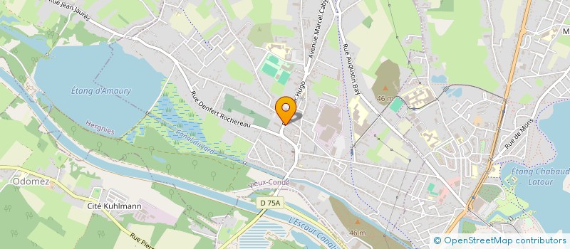 localisation de l'entreprise SOCIETE DE TRAVAIL ARTISANAL SAURO à VIEUX-CONDE