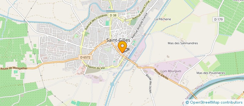 localisation de l'entreprise SOCIETE DE TRAVAUX AGRICOLES 30 à SAINT-GILLES