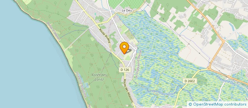 localisation de l'entreprise SOCIETE DE TRAVAUX AGRICOLES ET FORESTIERS BRIDIER à LE GRAND-VILLAGE-PLAGE