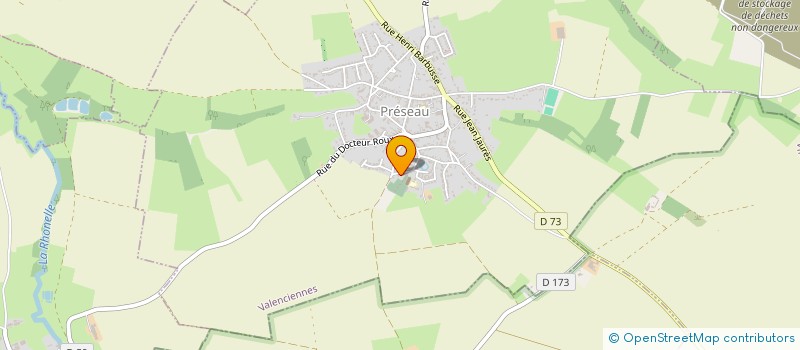 localisation de l'entreprise SOCIETE DE TRAVAUX BATARDY SEBASTIEN - STBS à PRESEAU