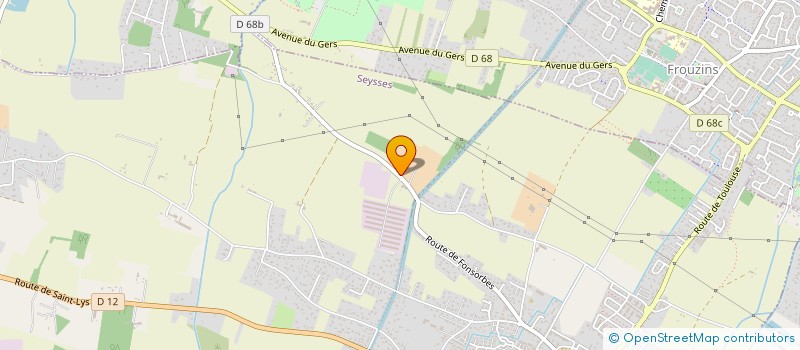 localisation de l'entreprise SOCIETE DE TRAVAUX D ASSAINISSEMENT RESEAUX ET TERRASSEMENTS  SEYSSES