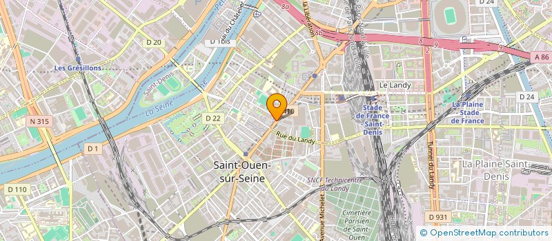 localisation de l'entreprise SOCIETE DE TRAVAUX D'ETANCHEITE à SAINT-DENIS