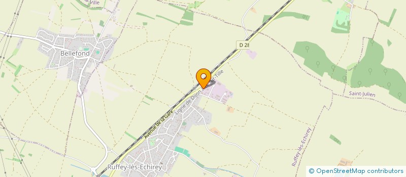 localisation de l'entreprise SOCIETE DE TRAVAUX D' ETANCHEITE DE BARDAGE ET D'ISOLATION  RUFFEY-LES-ECHIREY