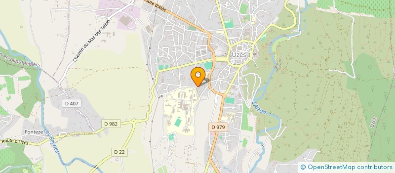 localisation de l'entreprise SOCIETE DE TRAVAUX DE FRANCALTROFF  UZES