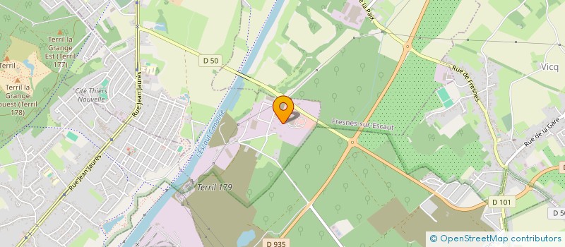 localisation de l'entreprise SOCIETE DE TRAVAUX DU BASSIN MINIER à ESCAUTPONT